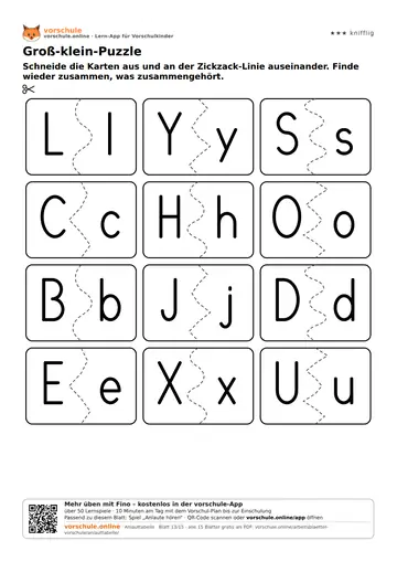 Groß-klein-Puzzle