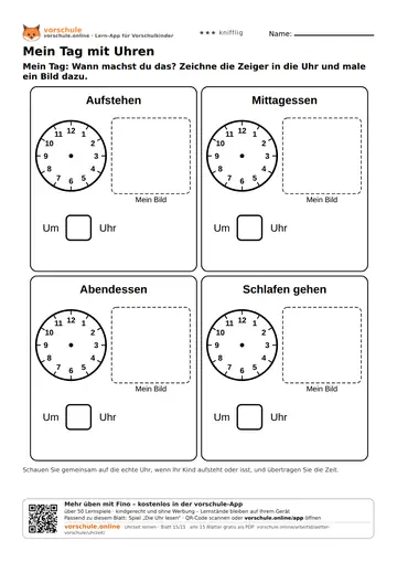 Mein Tag mit Uhren