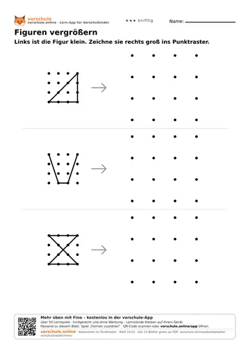 Figuren vergrößern