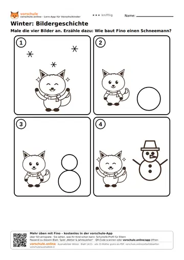 Winter: Bildergeschichte
