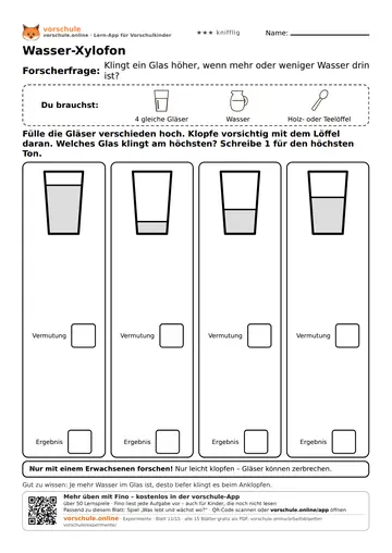 Wasser-Xylofon