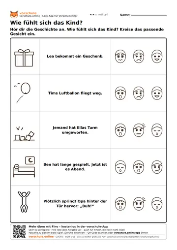 Wie fühlt sich das Kind?