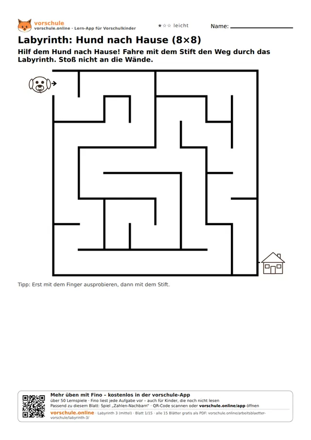 Vorschau: Labyrinth 3 (mittel)