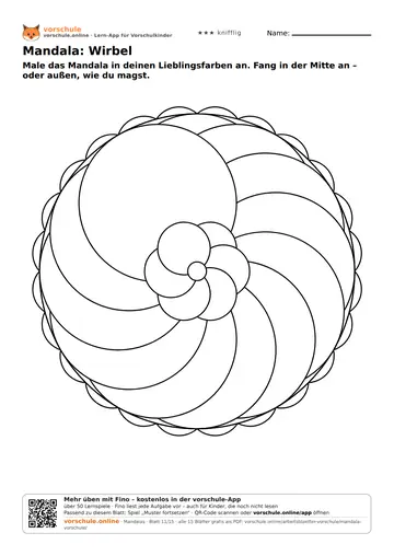 Mandala: Wirbel