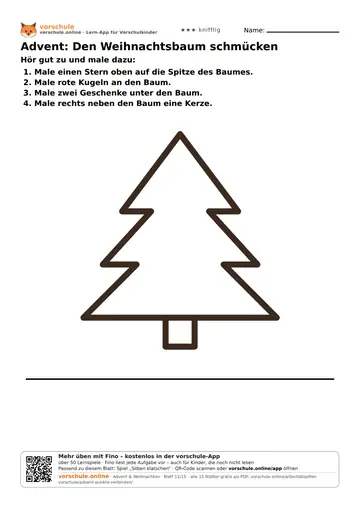 Advent: Den Weihnachtsbaum schmücken
