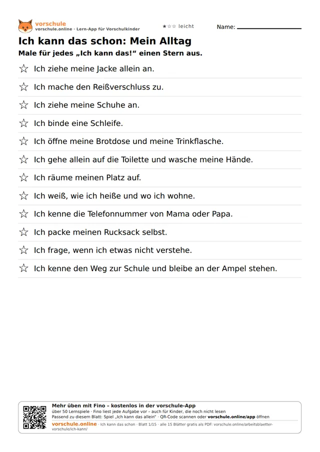 Vorschau: Ich kann das schon